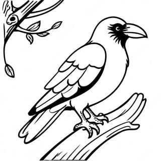 Ek Shaakhaa Pr Baitthe Raaven Rng Bhrne Vaalaa Prsstth 104227 42086