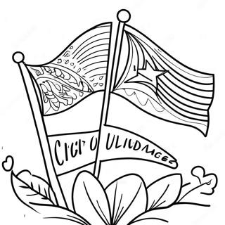 Utsvpuurnn Hispainik Viraast Maah Dhvj Rng Bhrne Vaalaa Prsstth रंग भरने वाले पृष्ठ