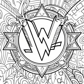 Rcnaatmk Wwe Logo Rng Bhrne Vaalaa Prsstth 115383-50991