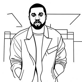 Kaanye Vestt Ek Sttaailish Aauttphitt Men Rng Bhrne Vaalaa Prsstth 117625-52881