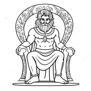 Middaas Ek Sinhaasn Pr Baitthe Rng Bhrne Vaalaa Prsstth 119194-54217