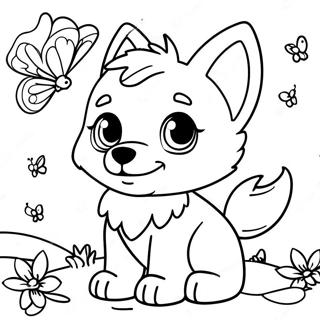 Pyaaraa Bebii Bheddiyaa Ke Titlii Ke Pnkhon Vaalaa Rng Bhrne Vaalaa Prsstth 120941-55582