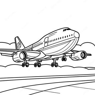 Vistrt 747 Vimaan Saaidd Vyuu Rng Bhrne Vaalaa Prsstth 124175-58317