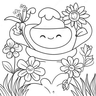 Aaraamdaayk Bgiice Ke Phuulon Kaa Rng Bhrne Vaalaa Prsstth 127606-61070