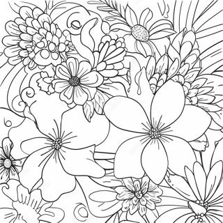 Shaandaar Phuulon Ke Guldste Kaa Rng Bhrne Vaalaa Prsstth 127608-61077