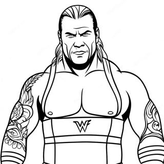 Wwe रंग पेज रंग भरने वाले पृष्ठ