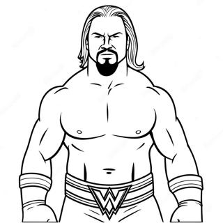 Wwe रंग पेज रंग भरने वाले पृष्ठ