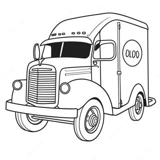 क्लासिक ट्रक और पुराना ट्रक रंगाई पृष्ठ