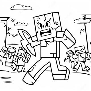 Maainkraaphtt Jonbii Ek Gaanv Pr Hmlaa Krte Hue Rng Bhrne Vaalaa Prsstth 1455 2223