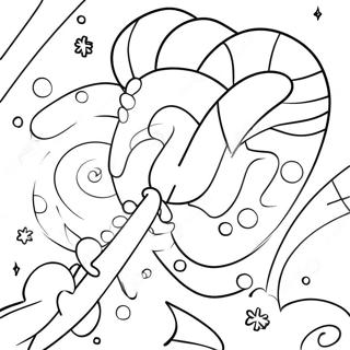 कैंडी रंगाई पृष्ठ