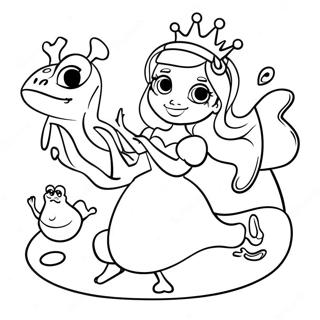 Khilvaadd Krtii Raajkumaarii Aur Menddhk Ke Dost Rng Bhrne Vaalaa Prsstth 31470 6860