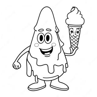 Paittrik Sttaar Ke Saath Ek Bddaa Aaiskriim Kon Rng Bhrne Vaalaa Prsstth 32463-7085