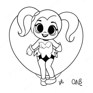 Haarle Kvin Dil Ke Aakaar Ke Gubbaare Ke Saath Rng Bhrne Vaalaa Prsstth 33265-7270