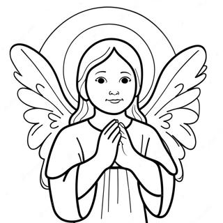 Praarthnaa Ke Saath Enjel Kaa Rng Bhrne Vaalaa Prsstth 73575-17077