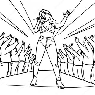 Krol Jii Sttej Pr Prdrshn Krte Hue Rng Bhrne Vaalaa Prsstth 74828 18052