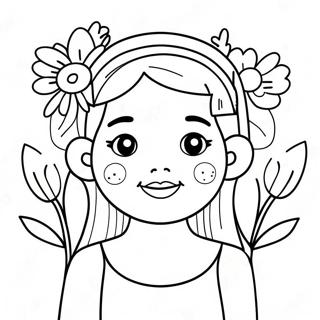 Phuulon Ke Saath Pyaarii Lddkii Rng Bhrne Vaalaa Prsstth 75086 18251