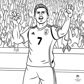 Kristtiyaano Ronaalddo Gol Kaa Jshn Mnaate Hue Rng Bhrne Vaalaa Prsstth 7936-830