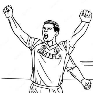 Kristtiyaano Ronaalddo Gol Kaa Jshn Mnaate Hue Rng Bhrne Vaalaa Prsstth 7936-832