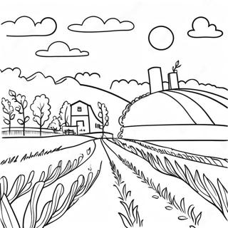 Drshyaatmk Phaarm Khet Phslon Ke Saath Rng Bhrne Vaalaa Prsstth 80929-22770