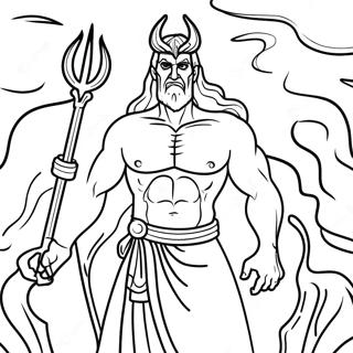 ग्रीक देवता रंगाई पृष्ठ