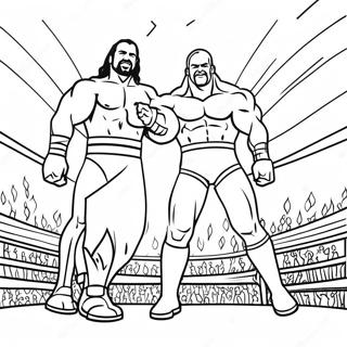 Romaanck Wwe Cainpiynship Maic Rng Bhrne Vaalaa Prsstth 91838 31611