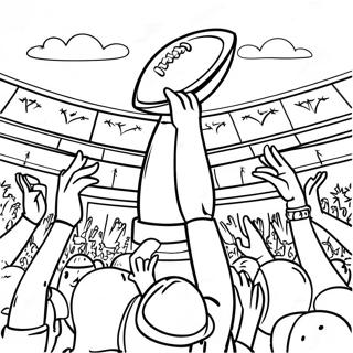 सुपर बाउल रंगाई पृष्ठ