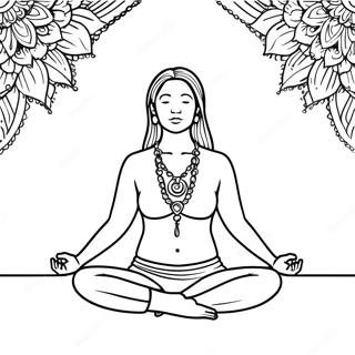 Yog Aasn Dhyaan Rng Bhrne Vaalaa Prsstth 93098-32598