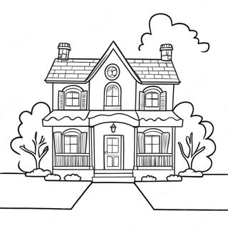 Aakrssk Desh Ke Ghron Kaa Rng Bhrne Vaalaa Prsstth 93458-32875