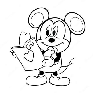 Mikkii Maaus Vailenttaain Kaardd Pkdde Hue Rng Bhrne Vaalaa Prsstth 99137-37822